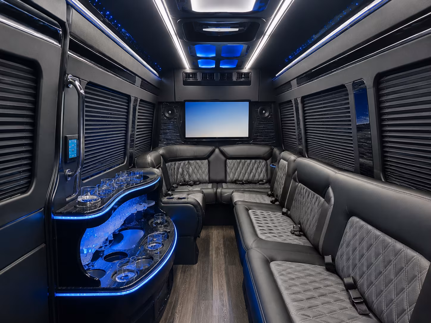 riviera and hillside venue transportation for santa barbara weddings