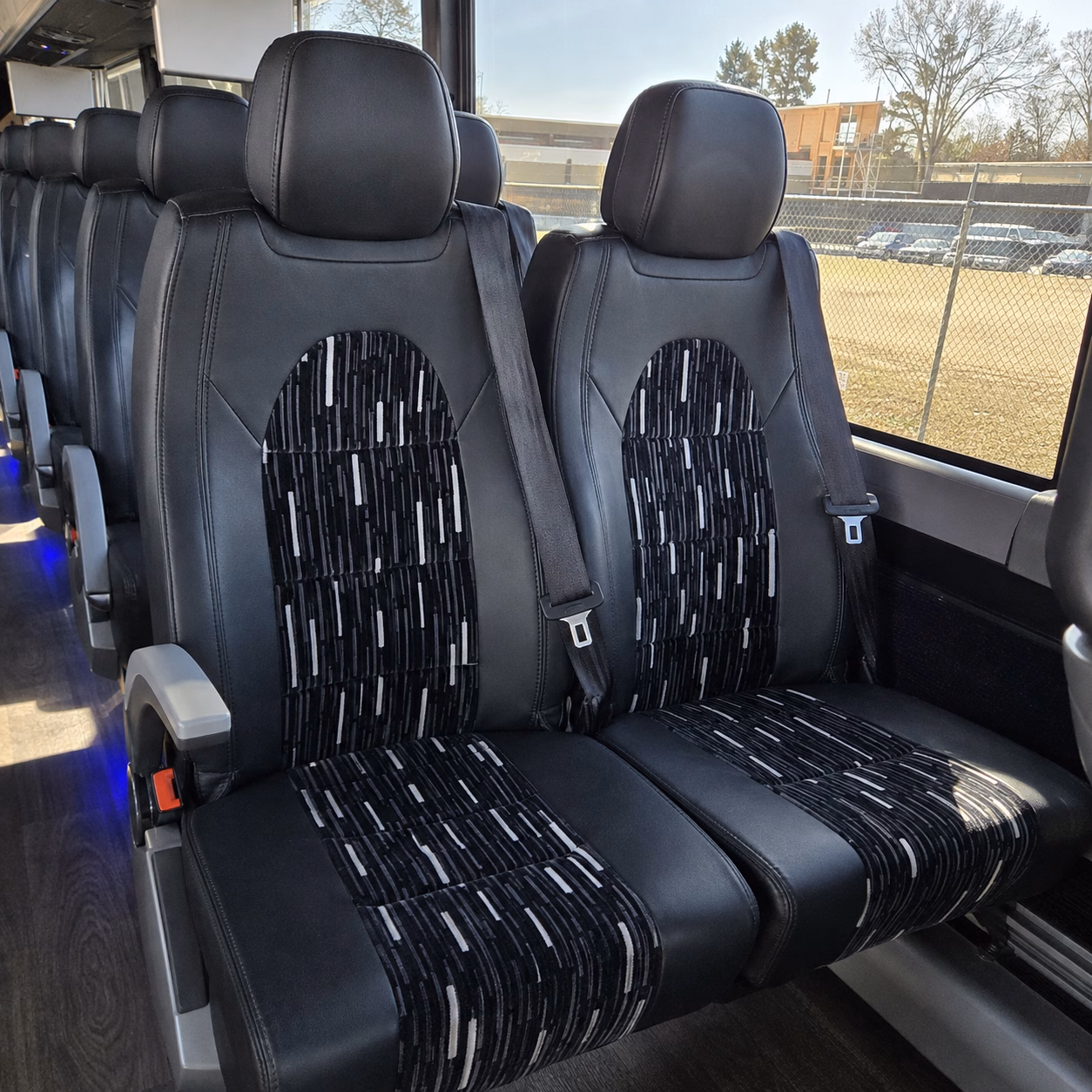 santa barbara long distance transportation onboard seating